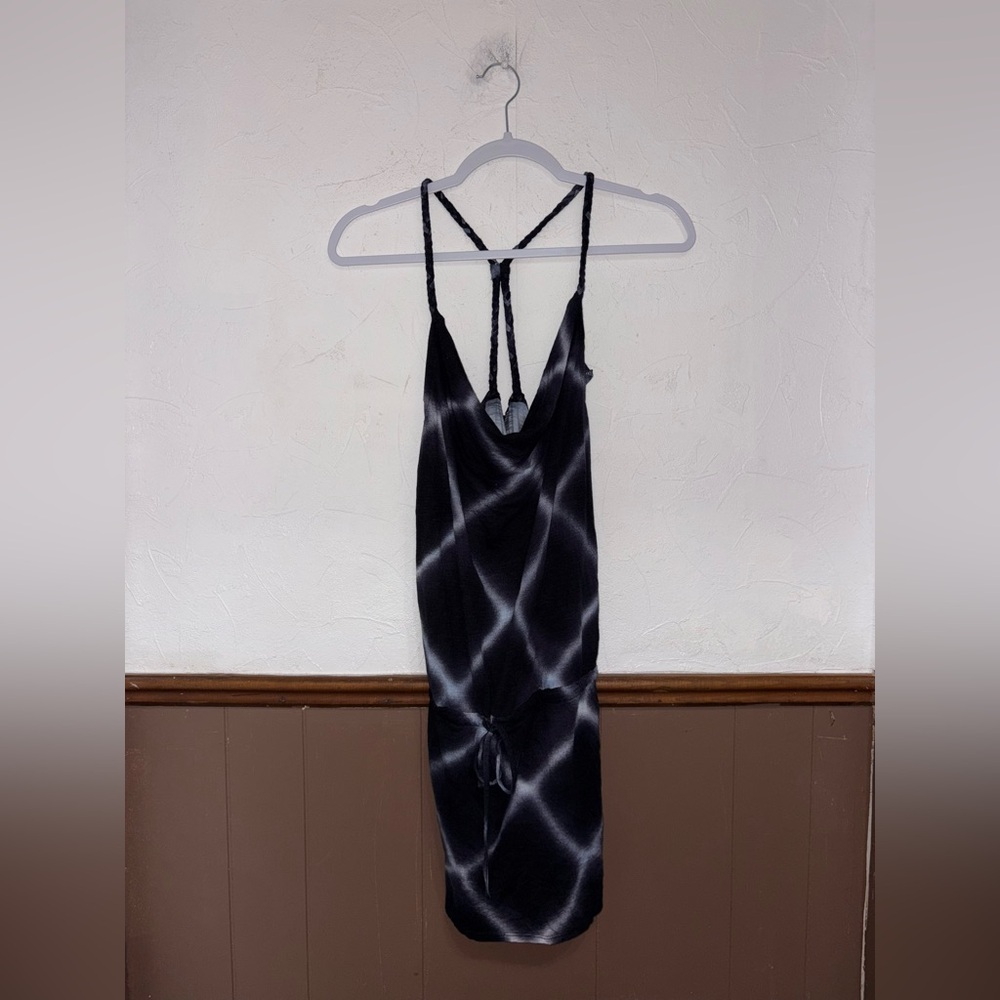 Converse - Navy Printed Dress